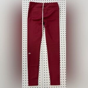 ALO Yoga Airbrush Low Rise Legging, small, Red
